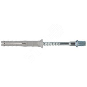 Дюбель-гвоздь 6х40/10 N P грибовидный бортик, нейлон - Fischer