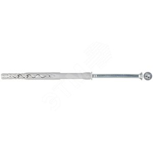 Дюбель фасадный с шурупом 10х160 SXRL T потайной бортик, нейлон, потайная головка