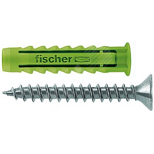 Дюбель SX 8х40 S зеленый - Fischer