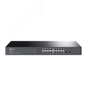 Коммутатор управляемый JetStream 16x10/100/1000   Мб/с, 2xSFP Gb, Smart TL-SG2218 (TL-SG2218) - TP-Link