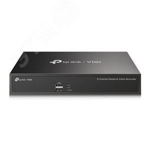 Видеорегистратор IP 8-ми канальный 1xRJ45, 1xRCA, Ethernet, USB х2 VIGI NVR1008H - TP-Link