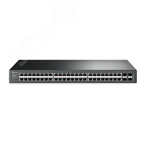 Коммутатор Smart JetStream 48-портовый гигабитный с 4 SFP-слотами - TP-Link