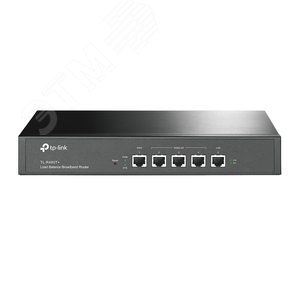 5-портовый Multi-WAN маршрутизатор для малого и среднего бизнеса, до 4 настраиваемых Fast Ethernet WAN/LAN-портов, балансировка нагрузки, усовершенствованный межсетевой экран, контроль пропускной способности на базе порта (TL-R480T+) - TP-Link