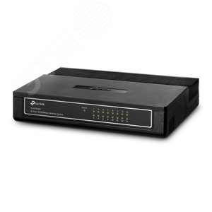 Коммутатор 16-портовый 10/100 Мбит/с настольный RJ45, пластиковый корпус (TL-SF1016D) - TP-Link
