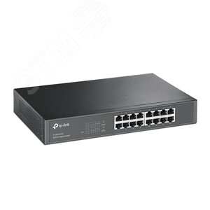 Коммутатор неуправляемый 16 портов RJ45 10 100 1000 Мб/с - TP-Link