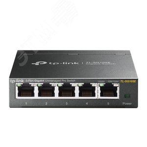 5-портовый гигабитный настольный Easy Smart коммутатор (TL-SG105E) - TP-Link