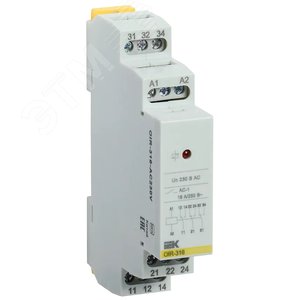 Реле промежуточное OIR 3 контакта (16А) 230 В AC - ONI (IEK)