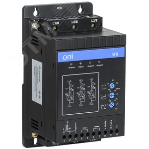 Устройство плавного пуска SFB 3Ф 380В 5,5кВт 11A Uупр 110-220В - ONI (IEK)