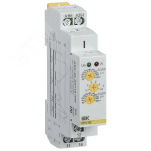 Реле повышения напряжения ORV. 1ф 110-240 В AC/DC - ONI (IEK)
