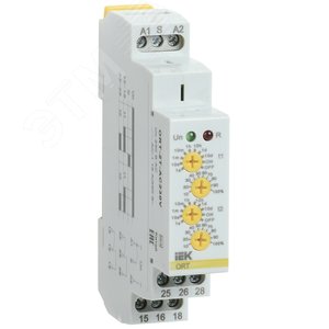 Реле времени ORT 2 контакта 2 уставки 230 В AC - ONI (IEK)