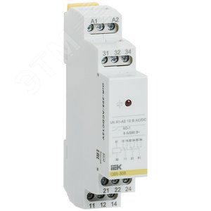 Реле промежуточное OIR 3 контакта (8А) 12 В AC/DC