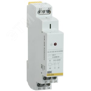 Реле промежуточное OIR 2 контакта (8А) 24 В AC/DC