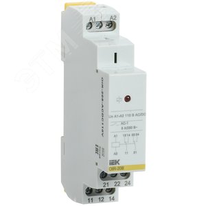 Реле промежуточное OIR 2 контакта (8А) 110 В AC/DC