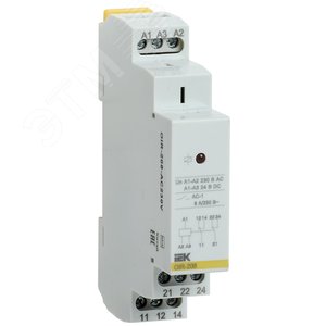 Реле промежуточное OIR 2 контакта (8А) 230 В AC - ONI (IEK)