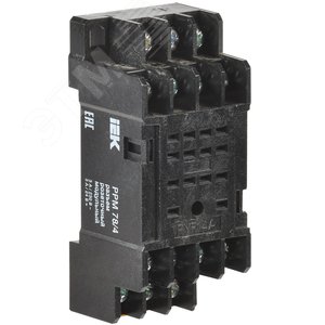 Разъем модульный РРМ78/4(PYF14A) для РЭК78/4(MY4) (RRP20D-RRM-4) - IEK (ИЭК)