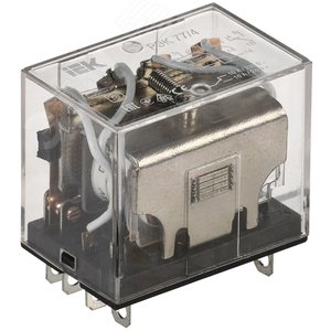 Реле промежуточное 10А 24В 4ПК РЭК77/4 без розетки (RRP10-4-10-024D) - IEK (ИЭК)