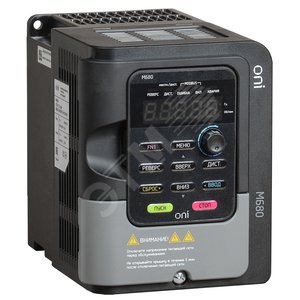Преобразователь частоты M680 380В, 3Ф 1,5-2,2 kW 4,2-5,4А серии ONI - IEK (ИЭК)