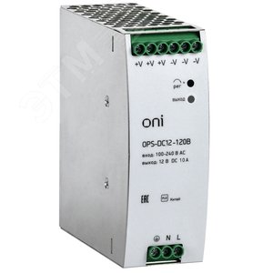 Блок питания OPS 220В AC/12В DC 120Вт - ONI (IEK)