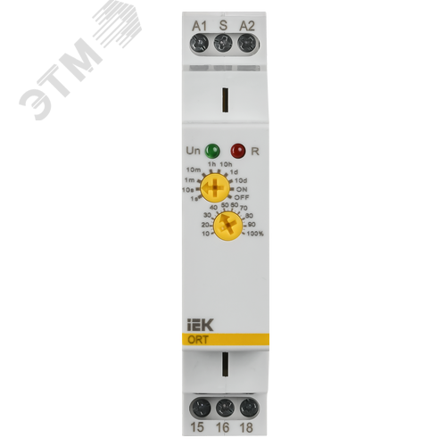 Реле задержки включения ORT 1 контакт 230 В AС 2