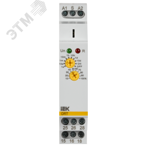 Реле задержки выключения ORT 2 контакта 230 В AС 2