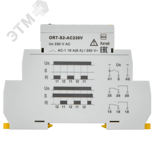 Реле циклическое ORT. 2 конт. 230 В AС - фото 3