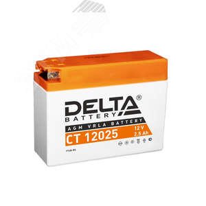 Аккумулятор CT 12В 2.5Ач (CT 12025)