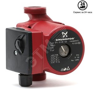 Насос циркуляционный с мокрым ротором UPS 20-60 130 PN10 1х230В/50 Гц - Grundfos