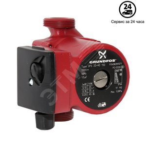 Насос циркуляционный с мокрым ротором UPS 25-40 130 PN10 1х230В/50 Гц (96281376) - Grundfos