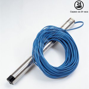 Насос скважинный SQ 3-105 с кабелем L=80м 1х200-240В/50 Гц - Grundfos