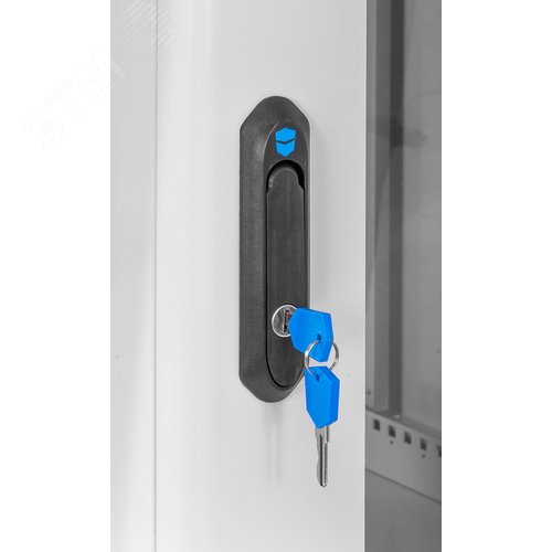 Шкаф телекоммуникационный настенный 12U (600х650) дверь стекло 6