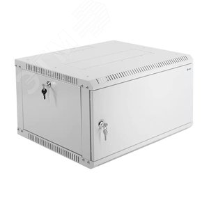 Шкаф телекоммуникационный настенный разборный 6U (600х650) дверь металл - ЦМО