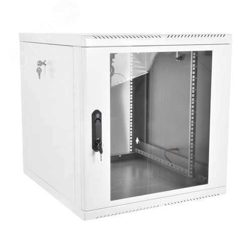 Шкаф телекоммуникационный настенный разборный 15U (600х650) съемные стенки дверь стекло