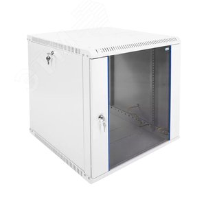 Шкаф телекоммуникационный настенный разборный 12U (600х650) дверь стекло - ЦМО