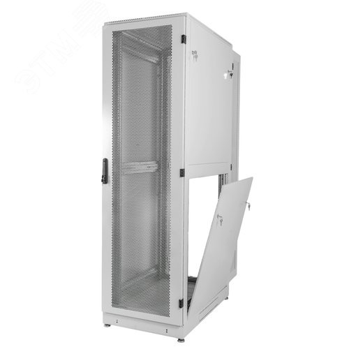 Шкаф телекоммуникационный напольный 42U (600х1000) дверь перфорированная 2 шт 6