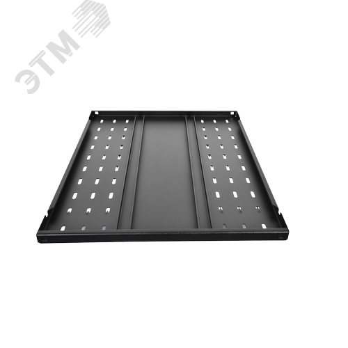 Полка усиленная для аккумуляторов грузоподъемность 200 кг 1000 мм черная 2