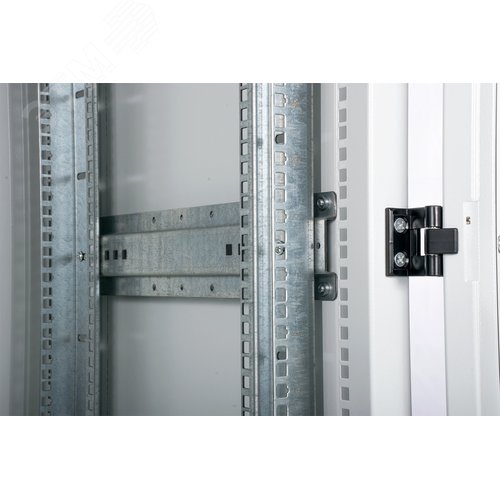 Шкаф телекоммуникационный напольный 42U (800х1000) дверь стекло 4