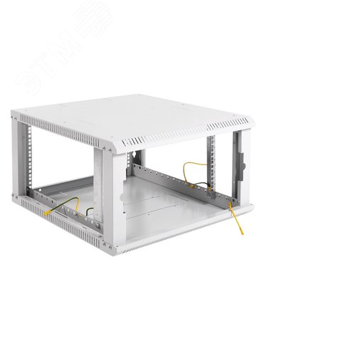 Шкаф телекоммуникационный настенный разборный 6U (600х520) дверь металл 3