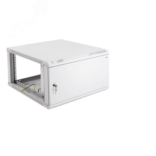 Шкаф телекоммуникационный настенный разборный 6U (600х520) дверь металл 4