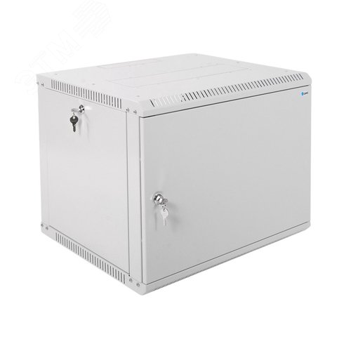 Шкаф телекоммуникационный настенный разборный 9U (600х650) дверь металл