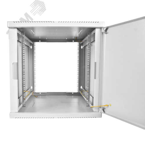 Шкаф телекоммуникационный настенный разборный 12U (600х520) съемные стенки дверь металл 2