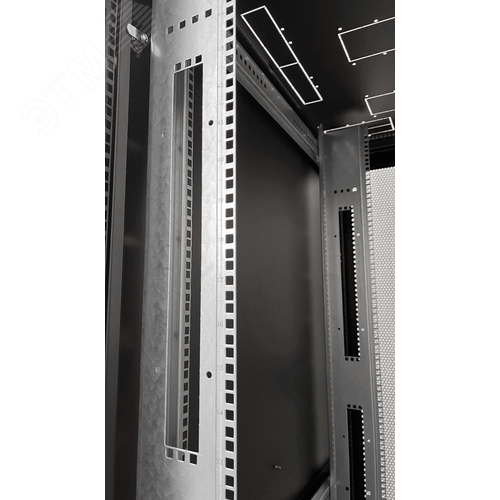 Шкаф телекоммуникационный напольный 42U (800х1000) дверь перфорированная 2
