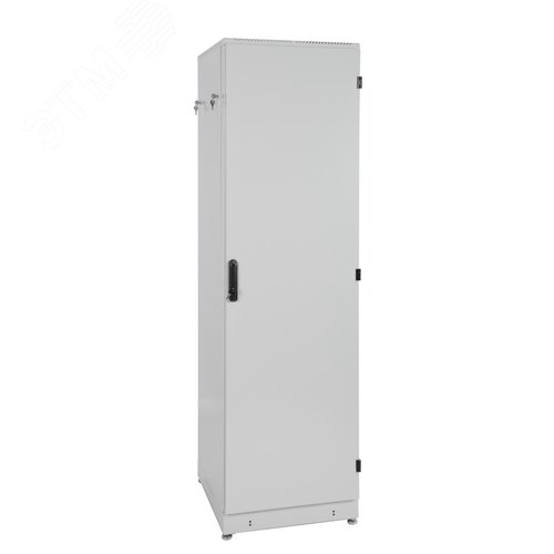 Шкаф телекоммуникационный напольный 42U (600х800) дверь металл 2