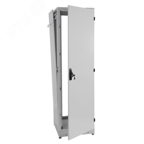 Шкаф телекоммуникационный напольный 42U (600х800) дверь металл 6
