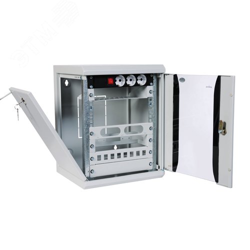 Шкаф телекоммуникационный настенный 10' 8U (350х255) 2