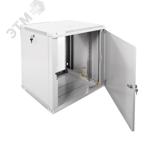 Шкаф телекоммуникационный настенный разборный 12U (600х520) дверь металл 2