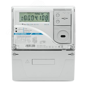 Счетчик электроэнергии CE301 S31 145-JAVZ трехфазн - Энергомера