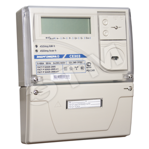 Счетчик СЭ3-60/5А кл1/1 1Н 230В СЕ303 Т4 RS485 (CE303 S31 745-JAVZ) - Энергомера