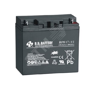 Аккумулятор 12В 17Ач (BPS 17-12) - B.B.Battery