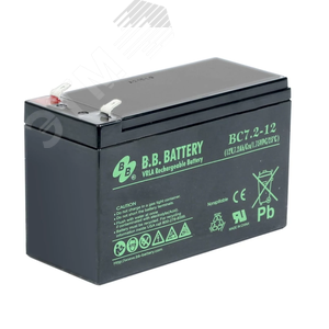 АКБ BC 7.2-12 - B.B.Battery
