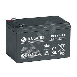Аккумулятор 12В 12Ач (BPS 12-12) - B.B.Battery